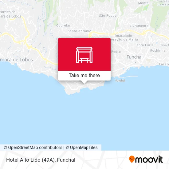 Hotel Alto Lido (49A) map