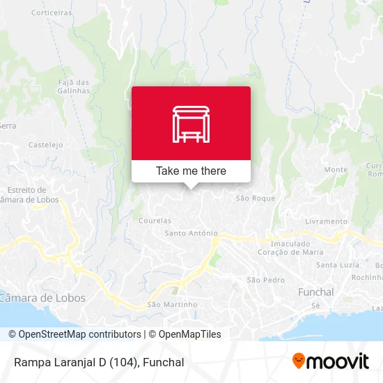 Rampa  Laranjal  D (104) map