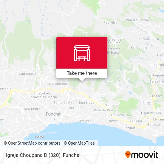 Igreja Choupana  D (320) map