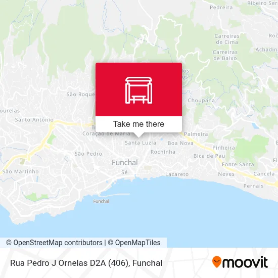 Rua Pedro J Ornelas  D2A (406) map