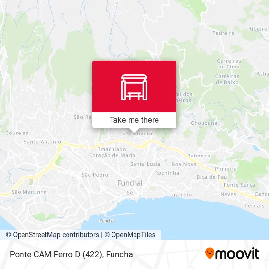 Ponte CAM Ferro  D (422) map