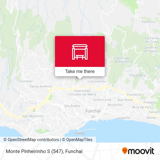 Monte  Pinheirinho  S (547) map