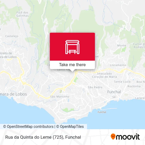 Rua da Quinta do Leme (725) map