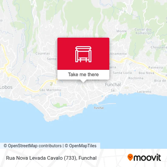 Rua Nova Levada Cavalo (733) map