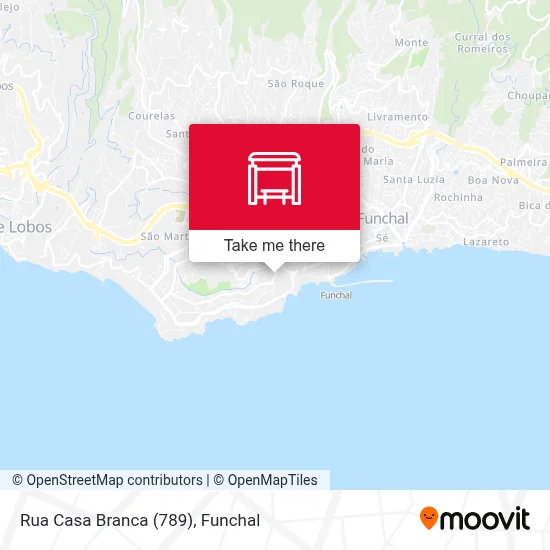 Rua Casa Branca (789) map