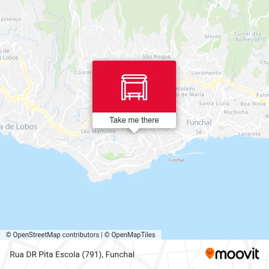 Rua DR Pita  Escola (791) map
