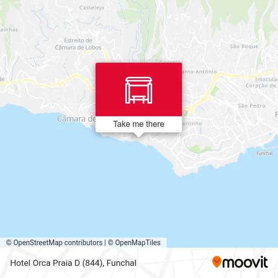 Hotel Orca Praia  D (844) map