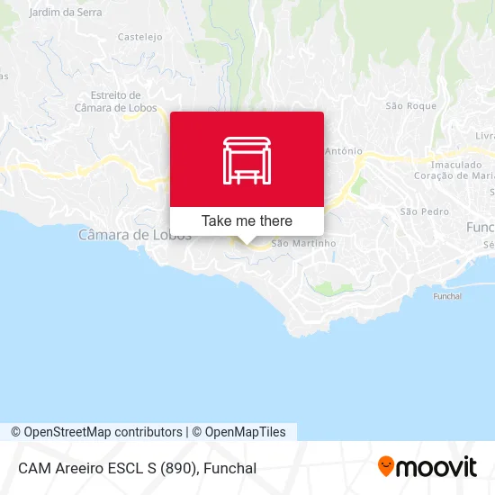 CAM Areeiro  ESCL  S (890) map