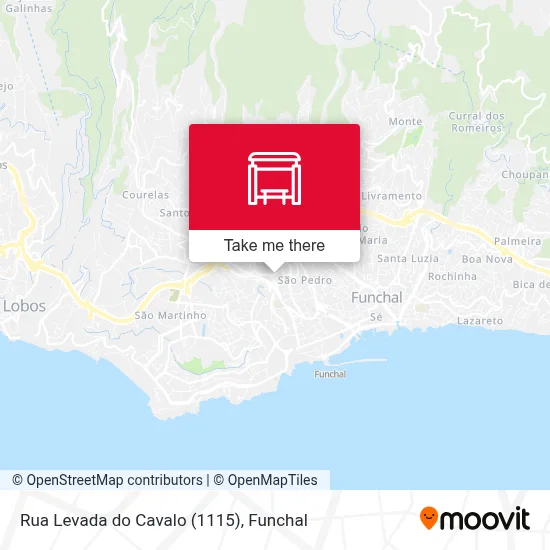 Rua Levada do Cavalo (1115) map