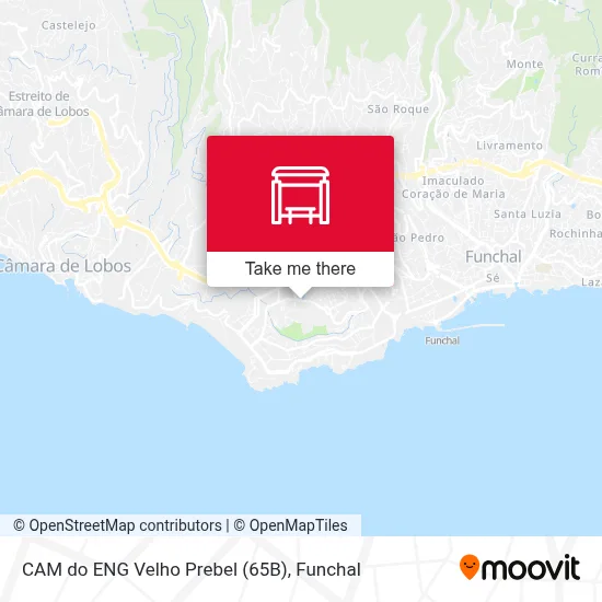 CAM do ENG Velho  Prebel (65B) map