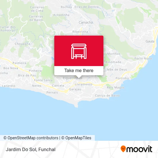 Jardim Do Sol map