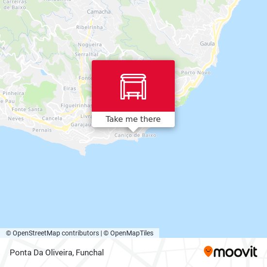 Ponta Da Oliveira mapa