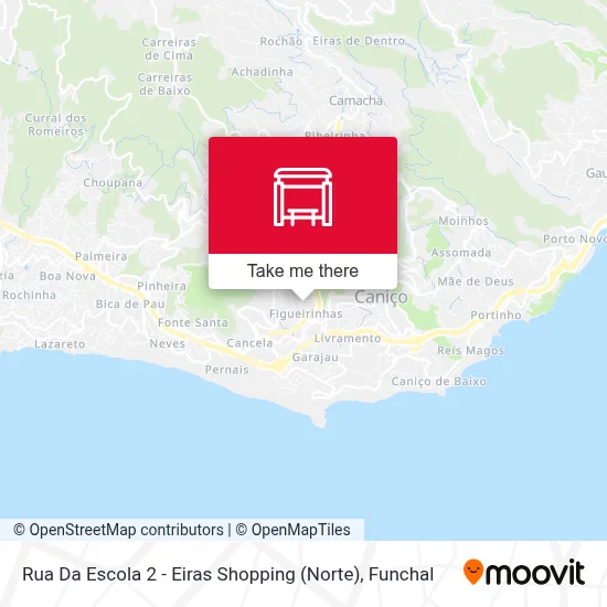 Rua Da Escola 2 - Eiras Shopping (Norte) map