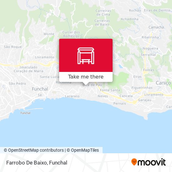 Farrobo De Baixo map