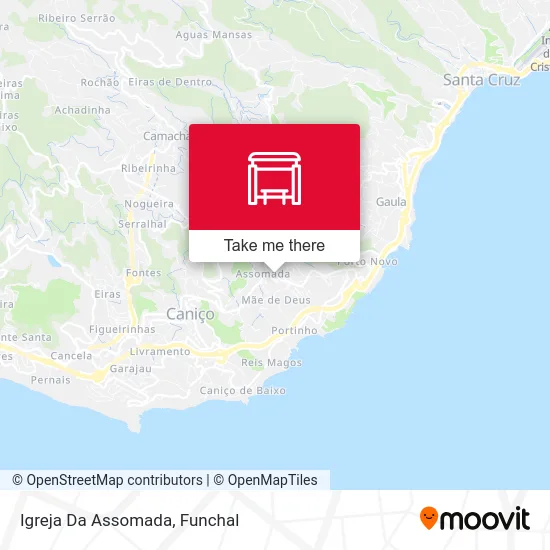 Igreja Da Assomada map