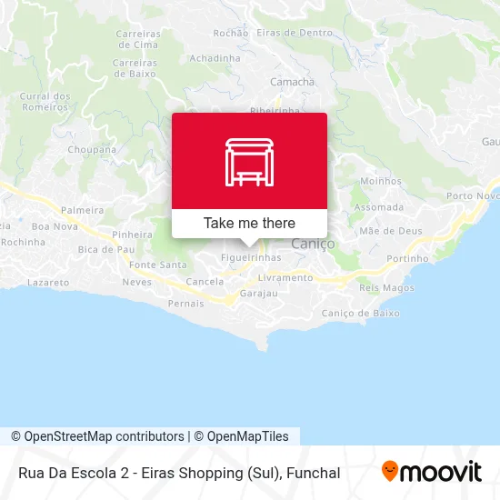 Rua Da Escola 2 - Eiras Shopping (Sul) map