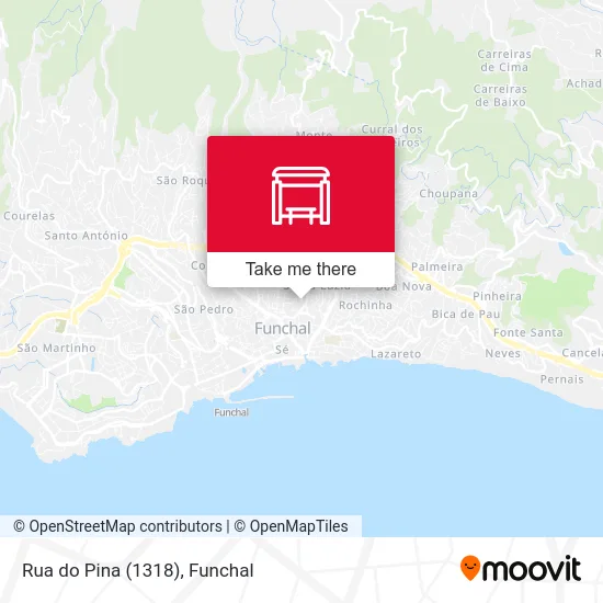 Rua do Pina (1318) map