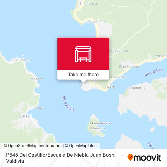 Mapa de P545-Del Castillo / Escuela De Niebla Juan Bosh