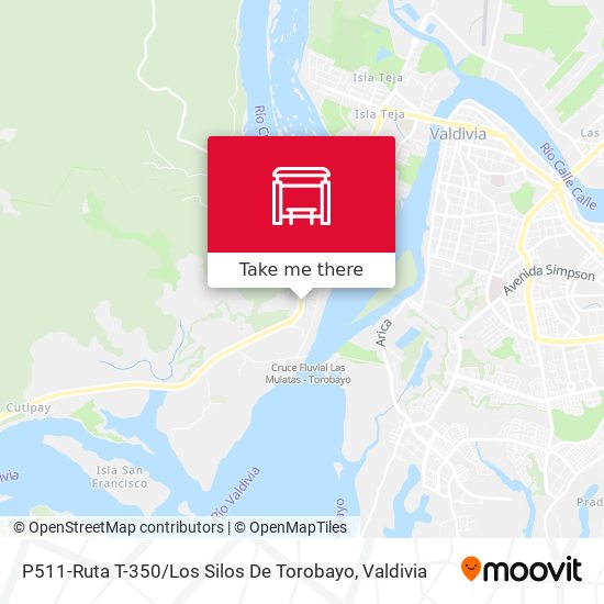 Mapa de P511-Ruta T-350 / Los Silos De Torobayo