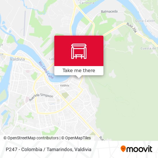 Mapa de P247 - Colombia / Tamarindos