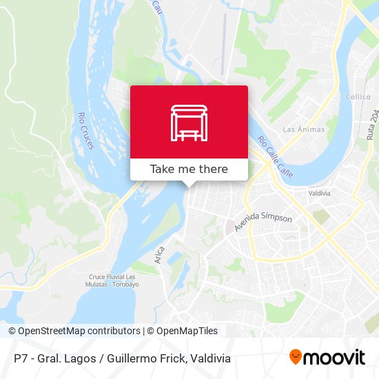 Mapa de P7 - Gral. Lagos / Guillermo Frick