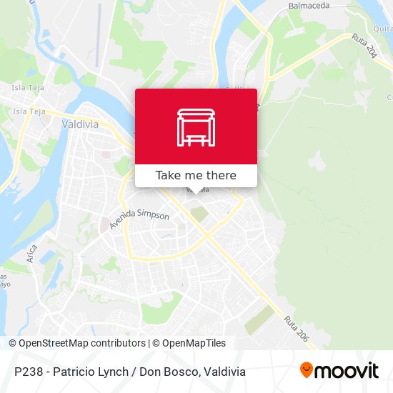 P238 - Patricio Lynch / Don Bosco map