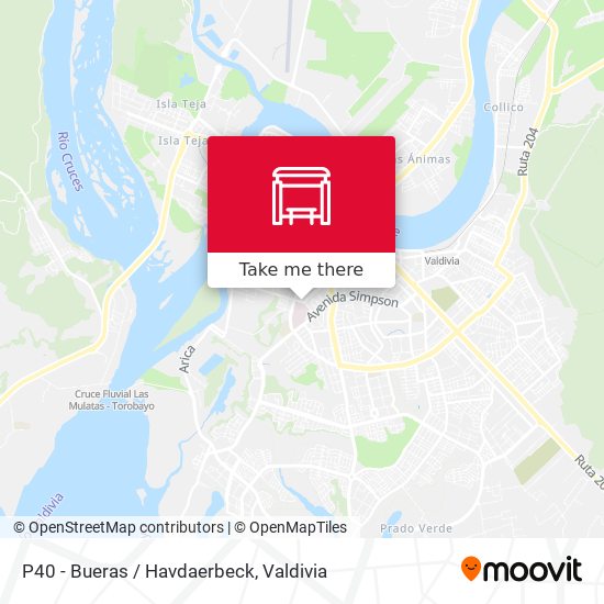 P40 - Bueras / Havdaerbeck map