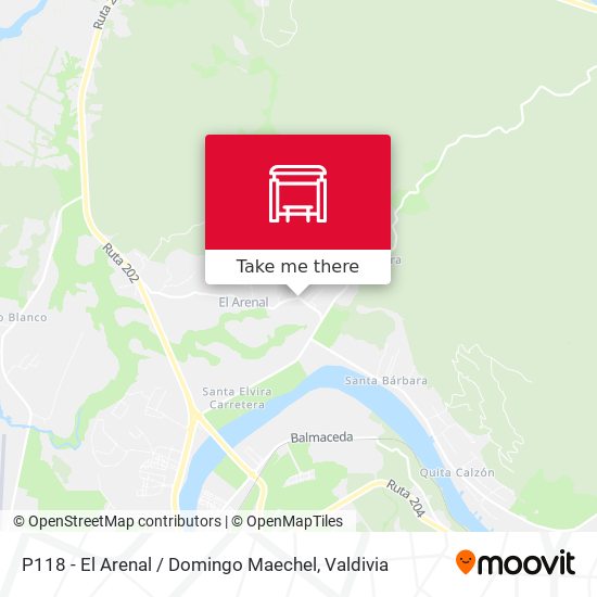 Mapa de P118 - El Arenal / Domingo Maechel