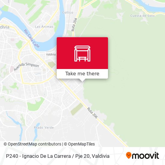 Mapa de P240 - Ignacio De La Carrera / Pje 20