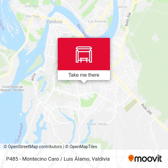 P485 - Montecino Caro / Luis Álamo map