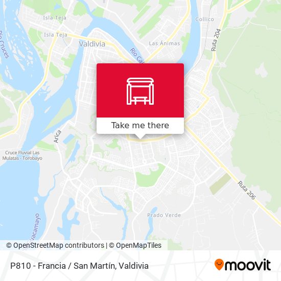 P810 - Francia / San Martín map