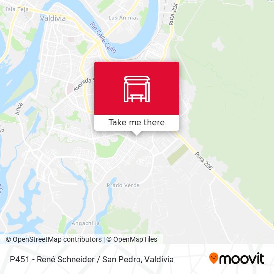 P451 - René Schneider / San Pedro map
