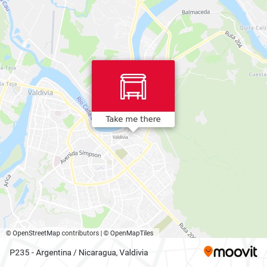 P235 - Argentina / Nicaragua map