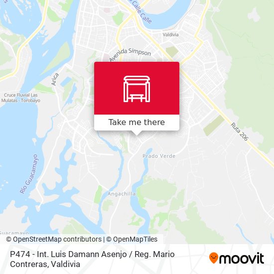 P474 - Int. Luis Damann Asenjo / Reg. Mario Contreras map