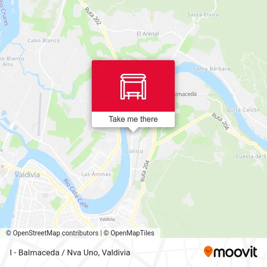 Mapa de I - Balmaceda / Nva Uno