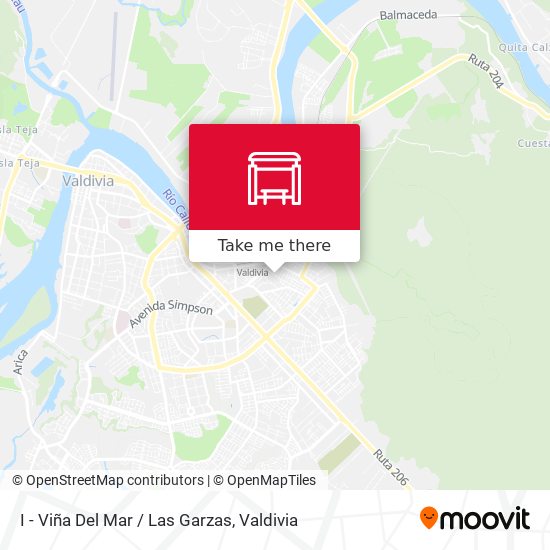 I - Viña Del Mar / Las Garzas map