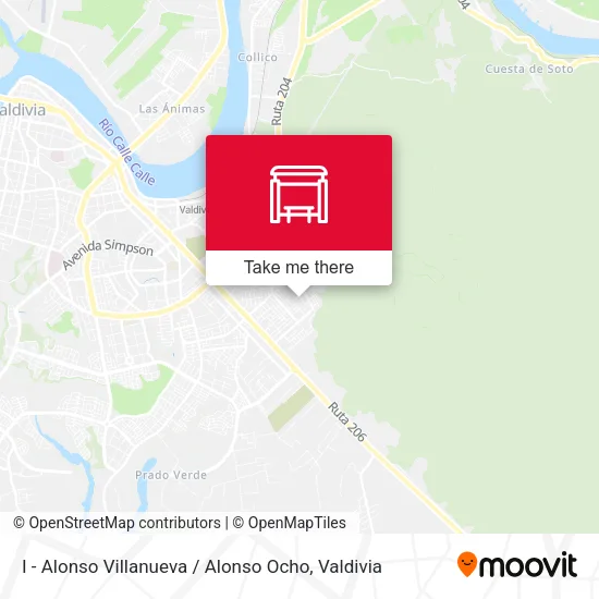 Mapa de I - Alonso Villanueva / Alonso Ocho