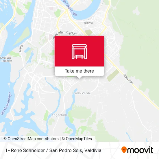 Mapa de I - René Schneider / San Pedro Seis