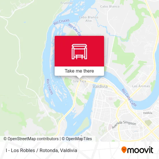 Mapa de I - Los Robles / Rotonda