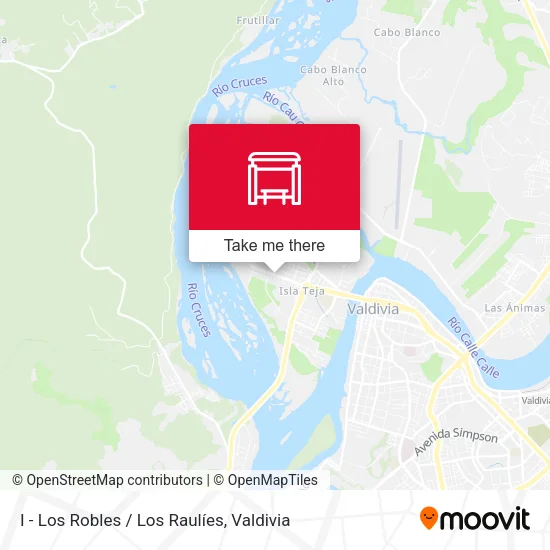Mapa de I - Los Robles / Los Raulíes