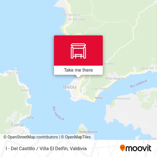 Mapa de I - Del Castillo / Villa El Delfín