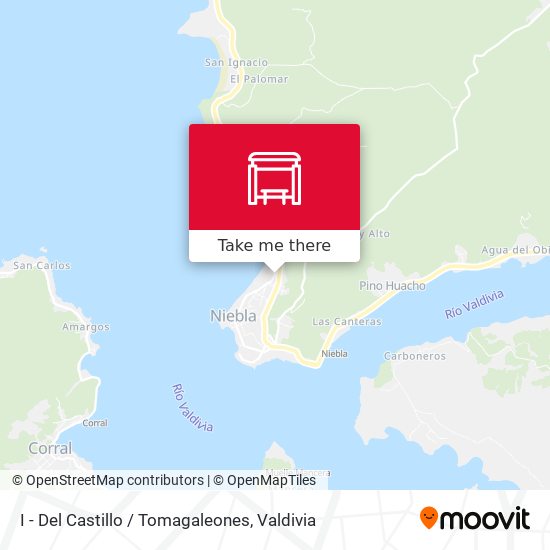Mapa de I - Del Castillo / Tomagaleones