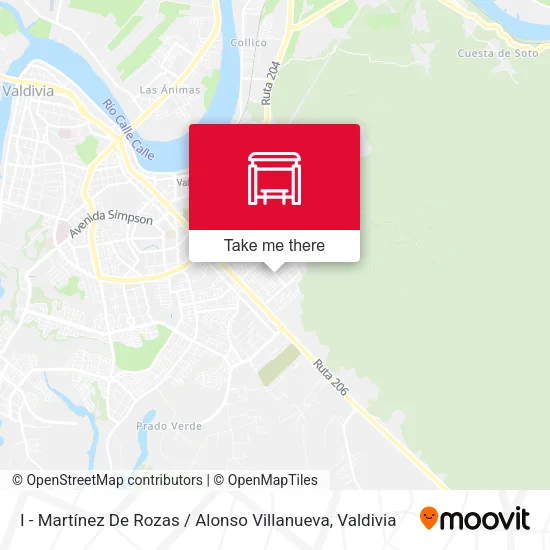 Mapa de I - Martínez De Rozas / Alonso Villanueva