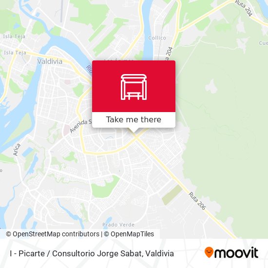 I - Picarte / Consultorio Jorge Sabat map