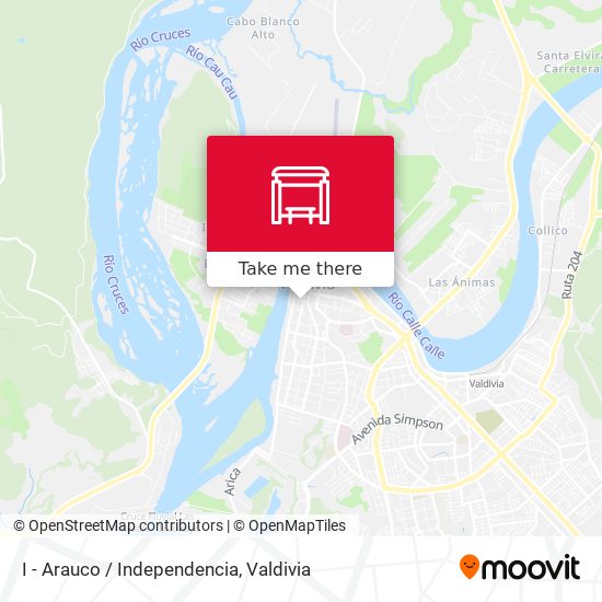 I - Arauco / Independencia map