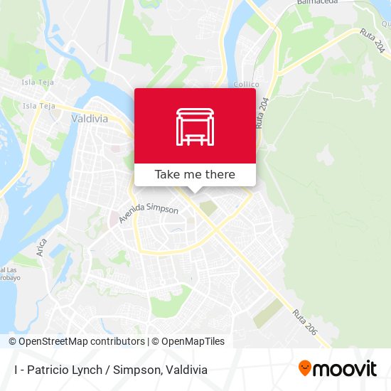 I - Patricio Lynch / Simpson map