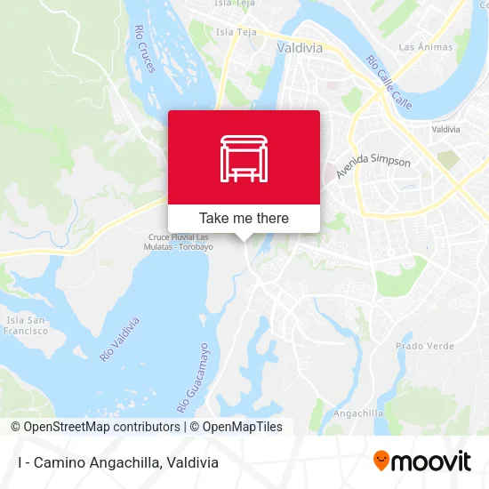 Mapa de I - Camino Angachilla