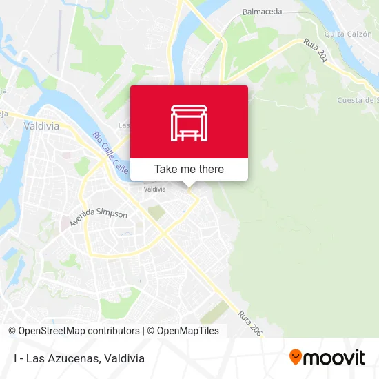 Mapa de I - Las Azucenas