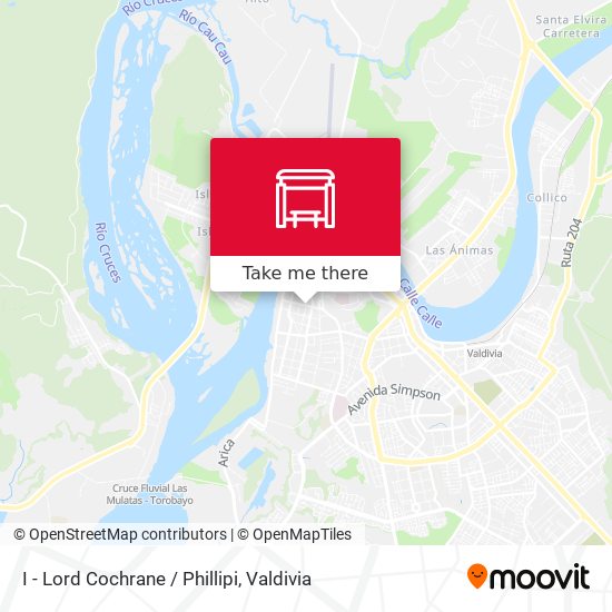 Mapa de I - Lord Cochrane / Phillipi