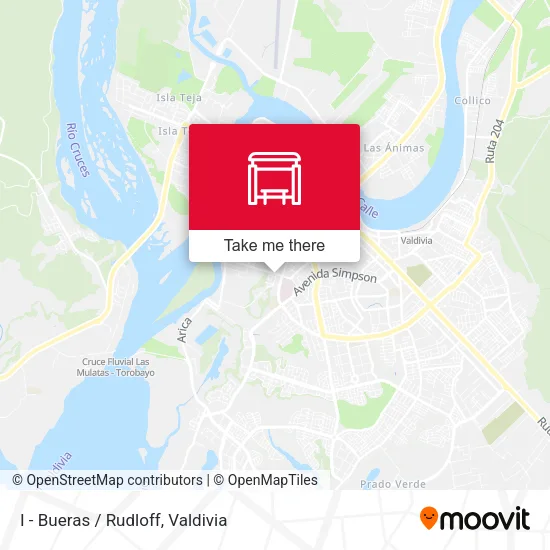 Mapa de I - Bueras / Rudloff